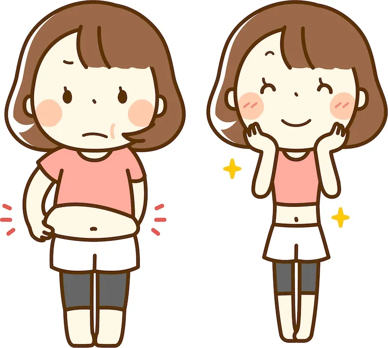 ダイエットは結果、目的は健康